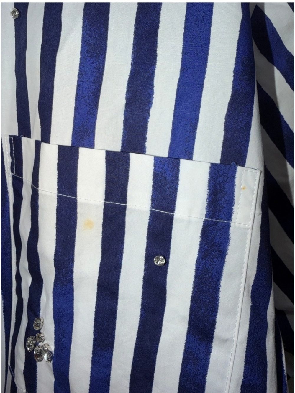 Free Assembly Blue & White Striped Matching Set - Picture 9 of 9